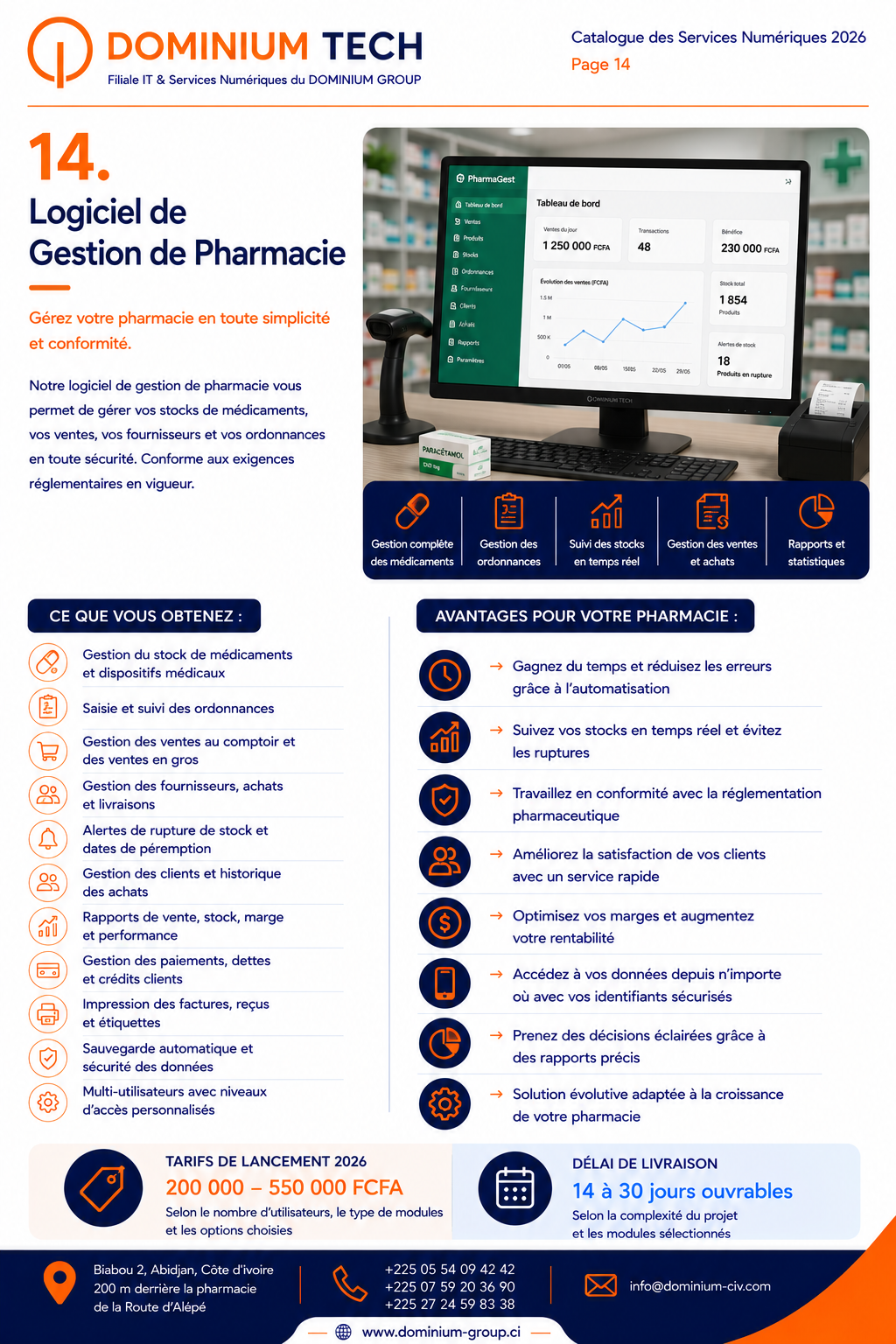 Logiciel de Gestion de Pharmacie
