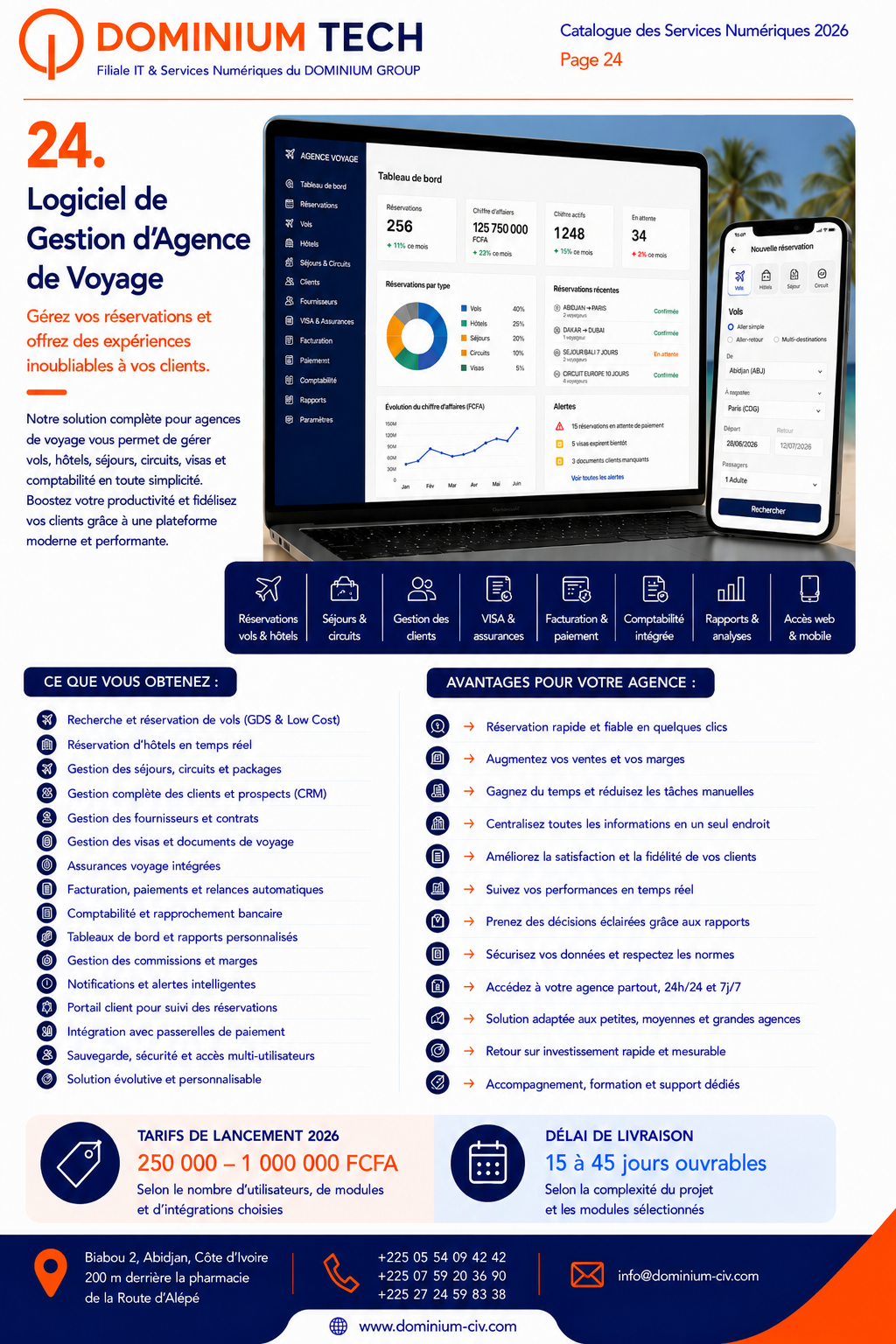 Logiciel de Gestion d'Agence de Voyage